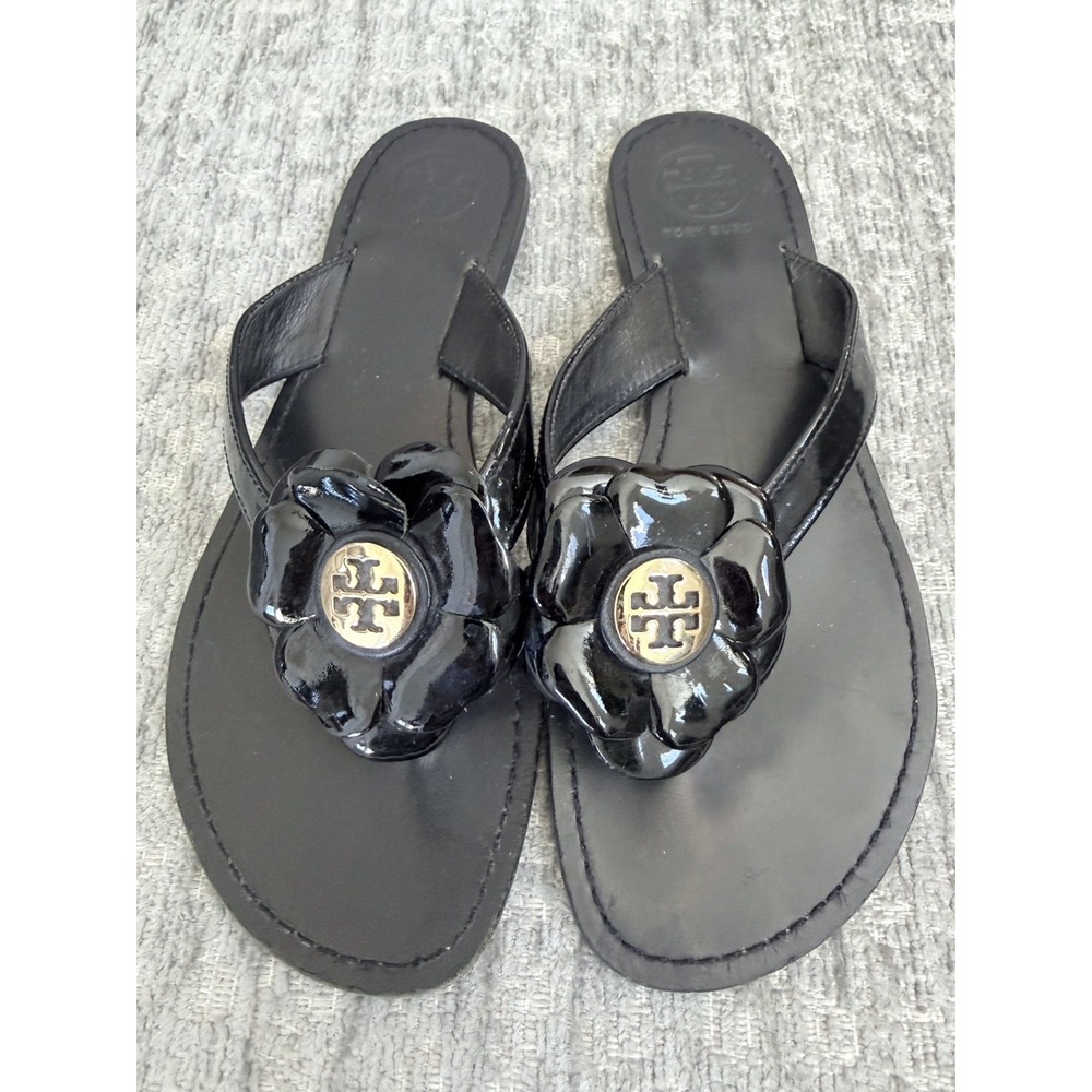 Tory Birch  Breely Flower flip flop Sandals ( 6 1/2 ) Women